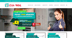 Desktop Screenshot of lojadovaral.com.br